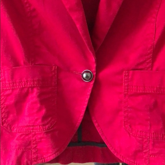Express Red Blazer - Picture 3 of 4